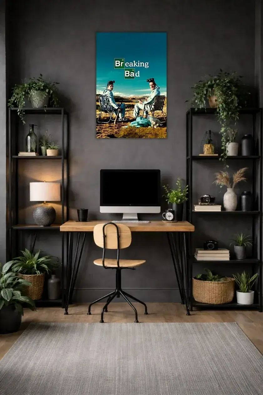 Breaking bad metal poster wall art in Pakistan