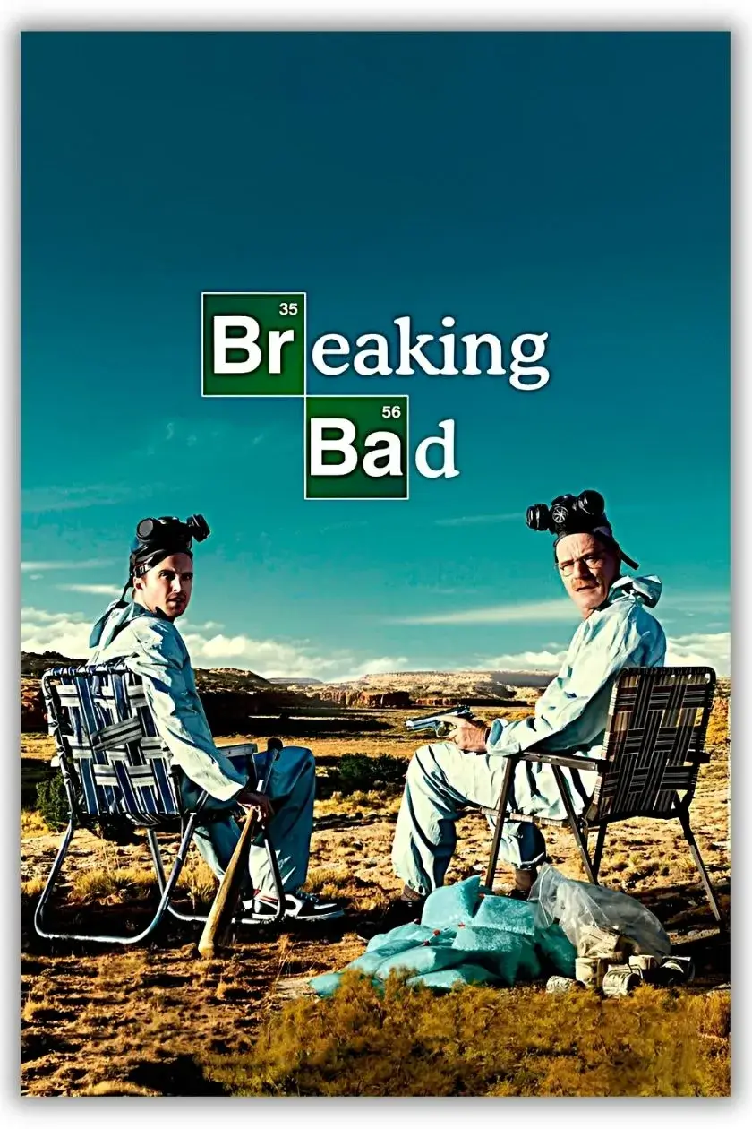 Breaking bad metal poster wall art in Pakistan
