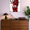 Cristiano Ronaldo Metal Poster wall art in Pakistan