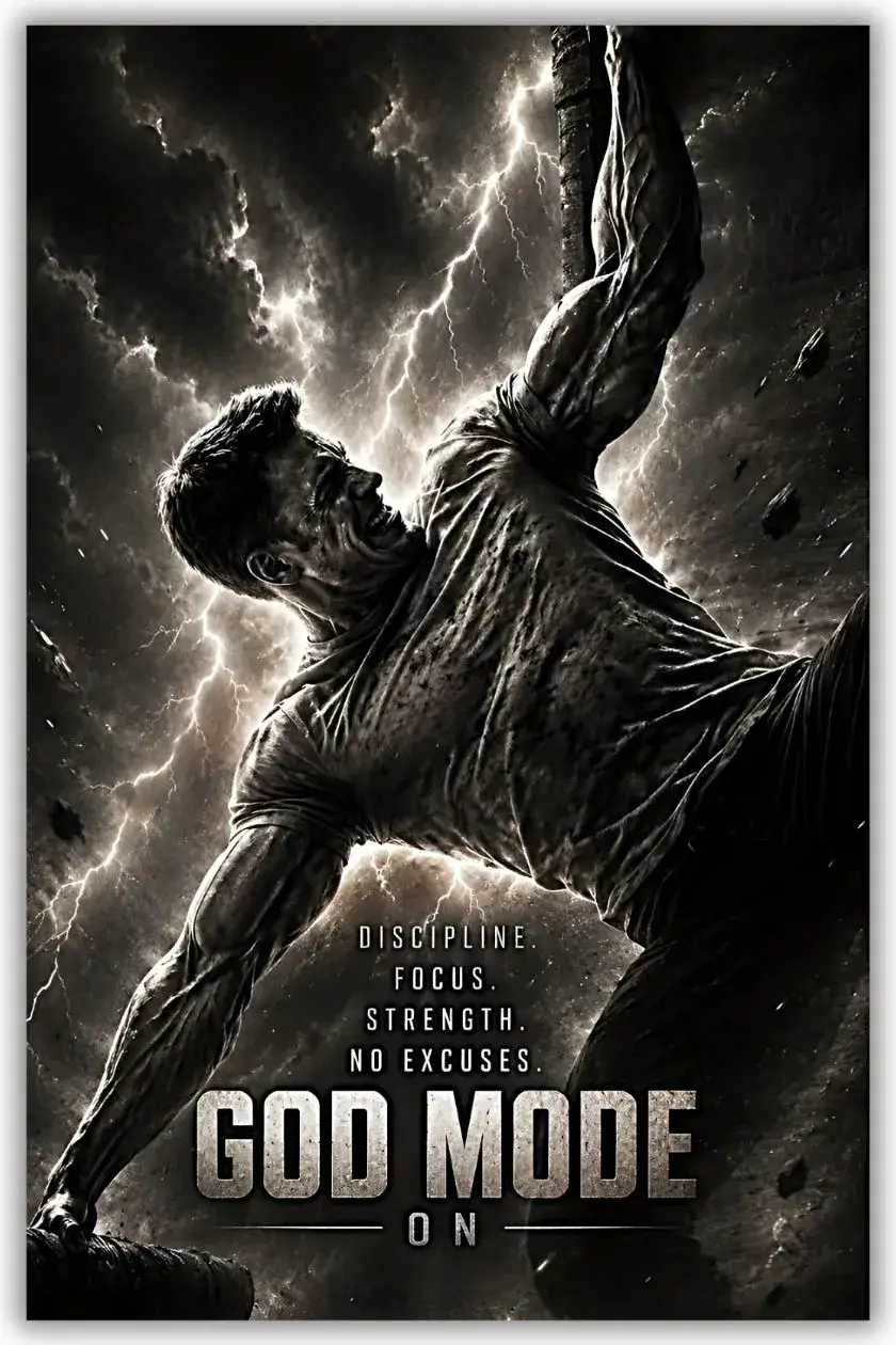 Captain America: God Mode Metal Poster wall art in Pakistan