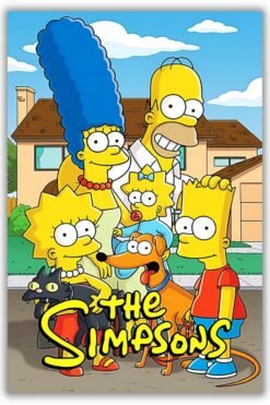 The Simpson Metal Poster wall art in Pakistan
