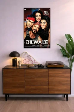 Dilwale Metal Poster wall art in Pakistan