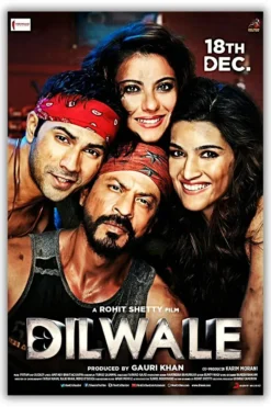 Dilwale Metal Poster wall art in Pakistan