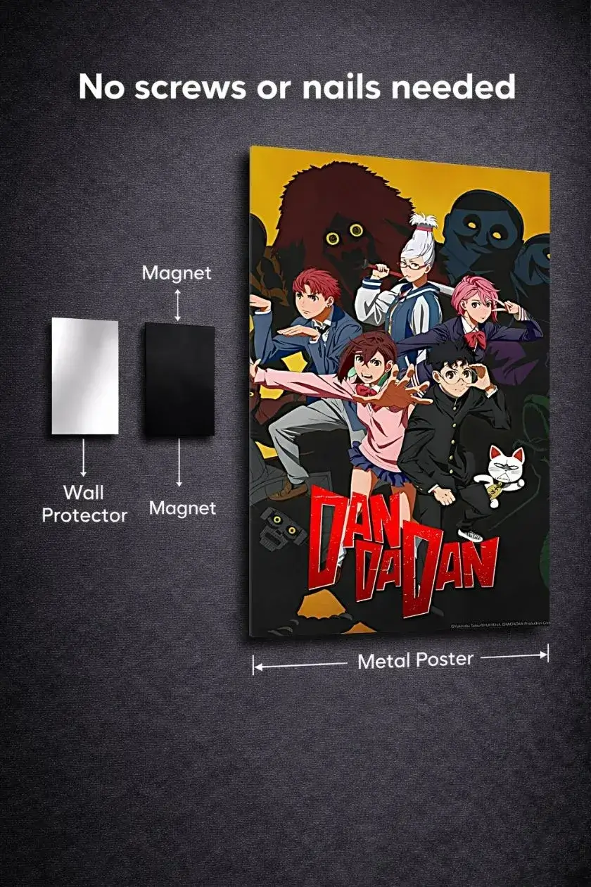 Dan da dan metal poster wall art in Pakistan