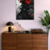 Dark Samurai Metal Poster wall art in Pakistan