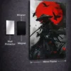 Dark Samurai Metal Poster wall art in Pakistan