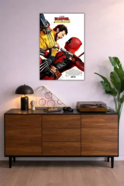 Deadpool X Wolverine Metal Poster wall art in Pakistan