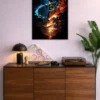 Demon Slayer: Tanjiro Kamado Metal Poster wall art in Pakistan