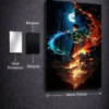 Demon Slayer: Tanjiro Kamado Metal Poster wall art in Pakistan