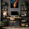 Demon Slayer: Tanjiro Kamado Metal Poster wall art in Pakistan