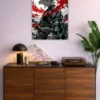 Demon Slayer: Tanjiro Kamado Metal Poster wall art in Pakistan