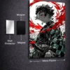 Demon Slayer: Tanjiro Kamado Metal Poster wall art in Pakistan
