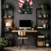 Demon Slayer: Tanjiro Kamado Metal Poster wall art in Pakistan