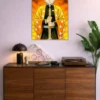 Demon Slayer: Zenitsu Metal Poster wall art in Pakistan