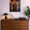 Demon Slayer : Zenitsu metal poster wall art in Pakistan