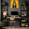 Demon Slayer: Zenitsu Metal Poster wall art in Pakistan