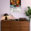 Demon Slayer: Infinity Castle Metal Poster wall art in Pakistan