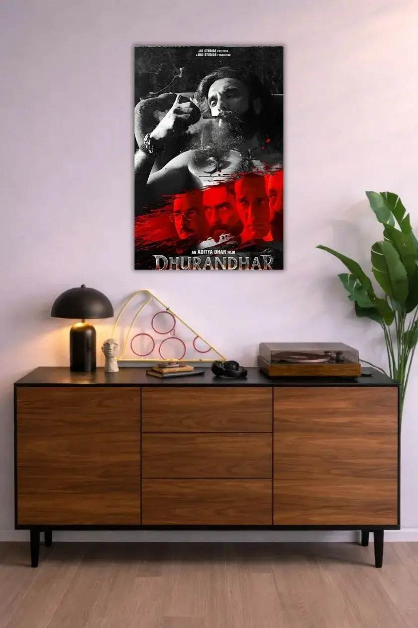 Dhurandhar Metal Poster wall art in Pakistan