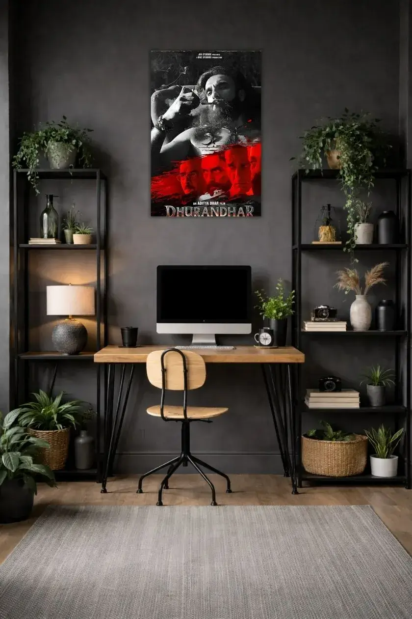 Dhurandhar Metal Poster wall art in Pakistan