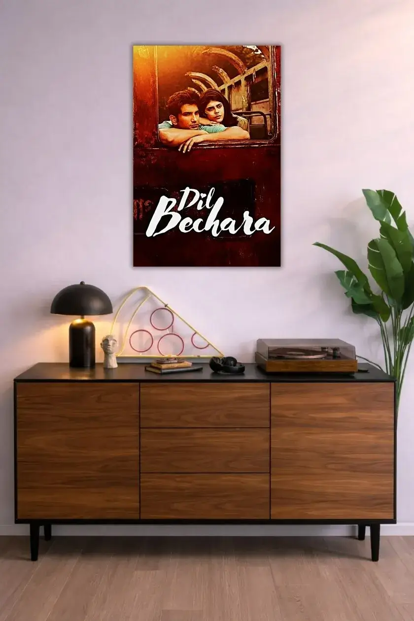 Dil Bechara Metal Poster wall art in Pakistan