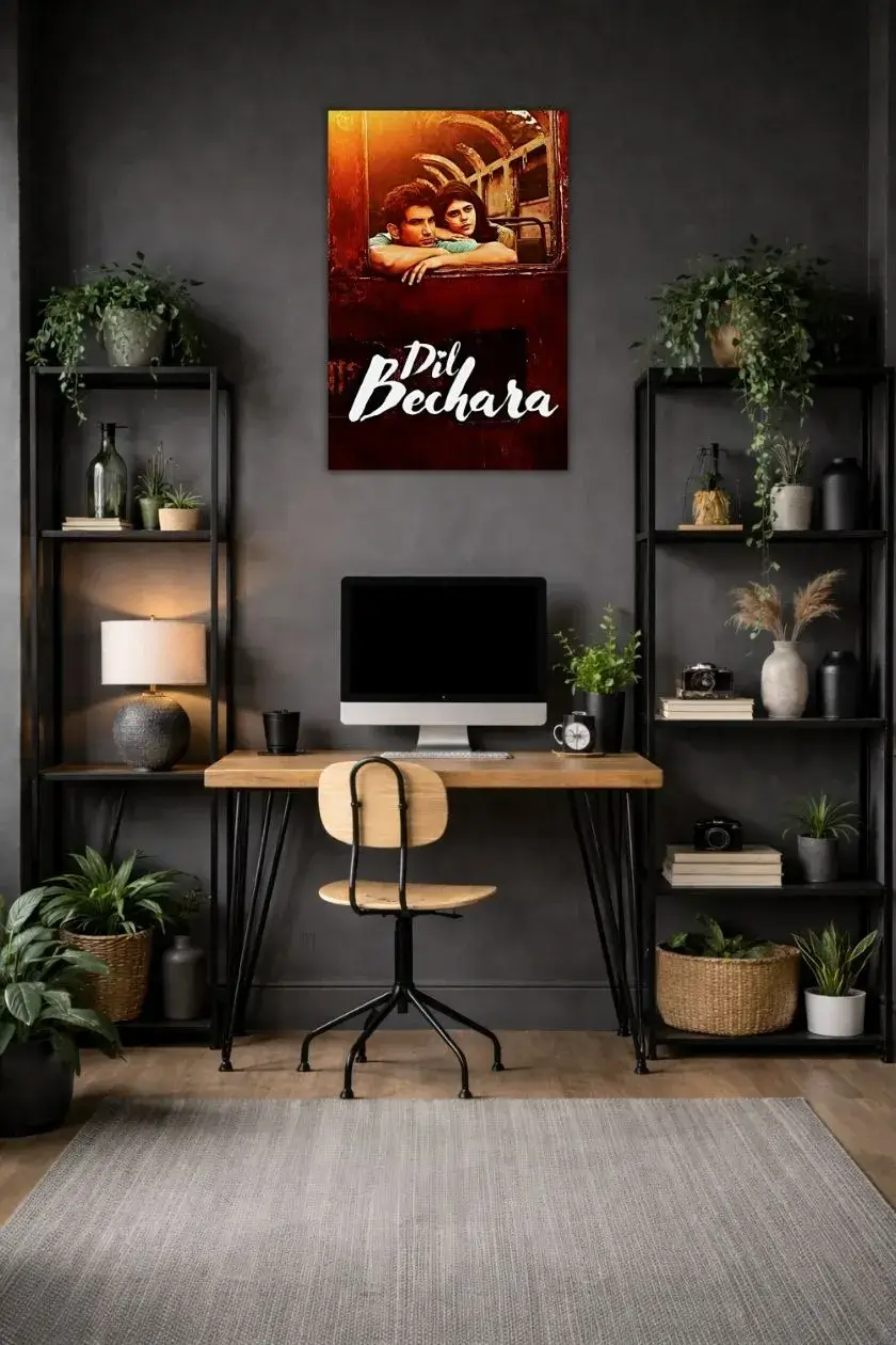 Dil Bechara Metal Poster wall art in Pakistan