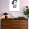Dont Waste Time Metal Poster wall art in Pakistan