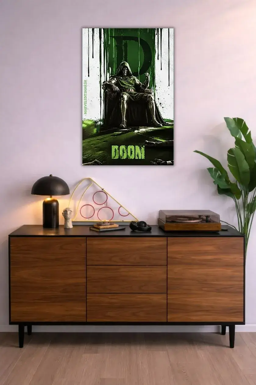 Dr. Doom Metal Poster wall art in Pakistan