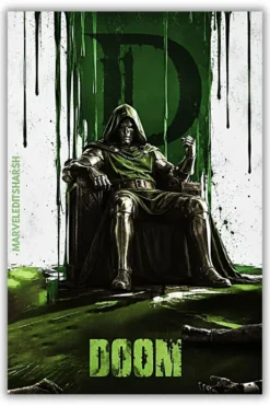 Dr. Doom Metal Poster wall art in Pakistan