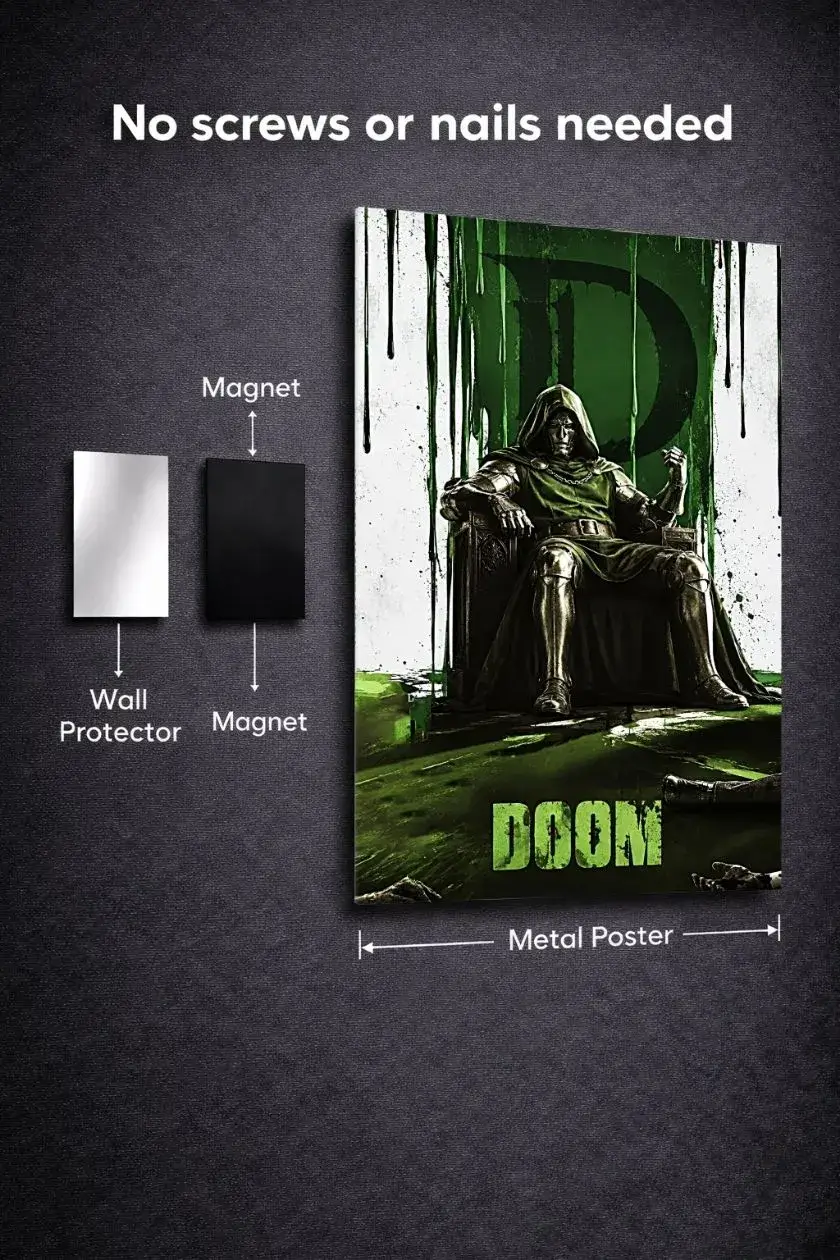 Dr. Doom Metal Poster wall art in Pakistan