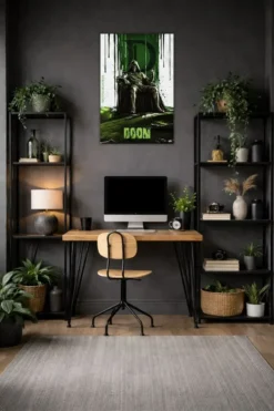 Dr. Doom Metal Poster wall art in Pakistan