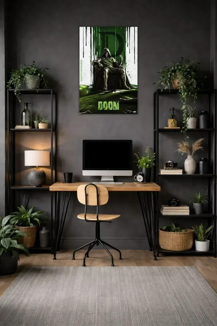 Dr. Doom Metal Poster wall art in Pakistan