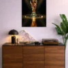 FIFA World Cup Trophy Metal Poster wall art in Pakistan