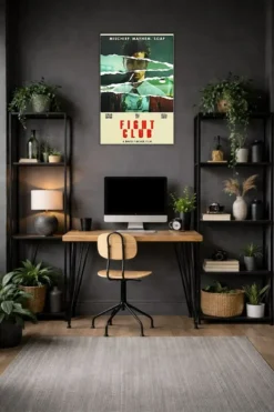 Fight Club metal poster wall art in Pakistan
