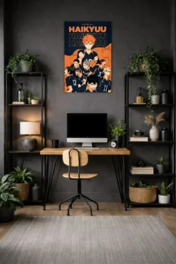 Haikyuu Metal Poster wall art in Pakistan