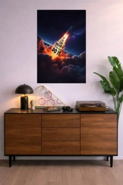 If You Can Dream It You Can Do It Metal Poster wall art in Pakistan