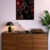Naruto: Itachi Uchiha Metal Poster wall art in Pakistan
