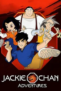 Jakie Chan Adventure Metal Poster wall art in Pakistan
