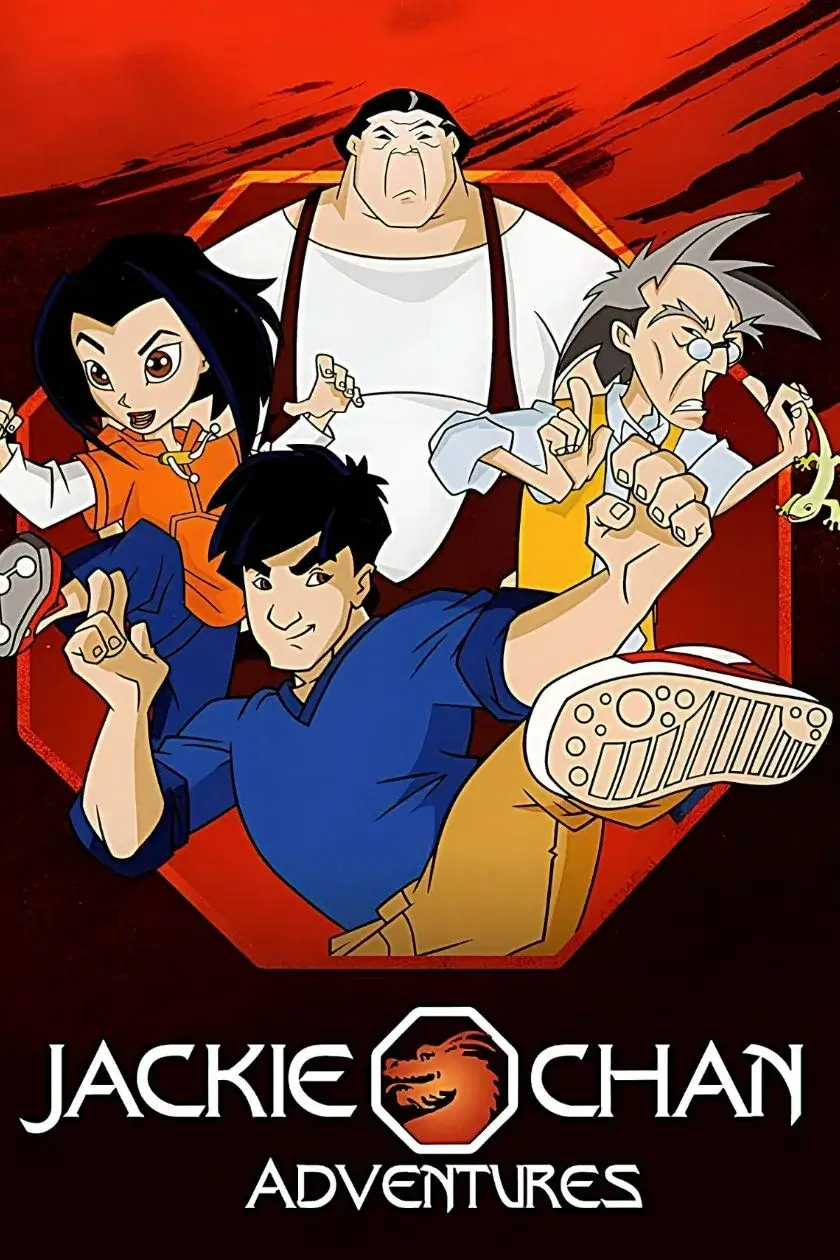 Jakie Chan Adventure Metal Poster wall art in Pakistan