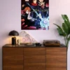 Jujutsu Kaisen Metal Poster wall art in Pakistan