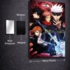 Jujutsu Kaisen Metal Poster wall art in Pakistan