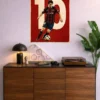 Lionel Messi Metal Poster wall art in Pakistan