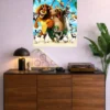 Madagascar Metal Poster wall art in Pakistan
