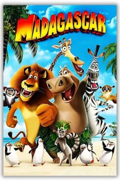 Madagascar Metal Poster wall art in Pakistan