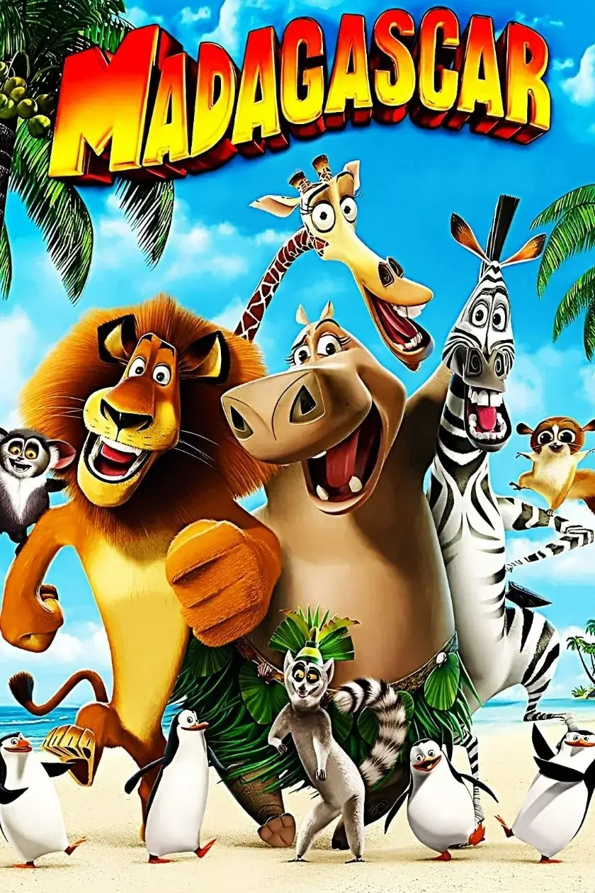 Madagascar Metal Poster wall art in Pakistan