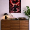 Naruto: Itachi Uchiha Metal Poster wall art in Pakistan