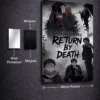 Natsuki Sabaru: Return By Death Metal Poster wall art in Pakistan