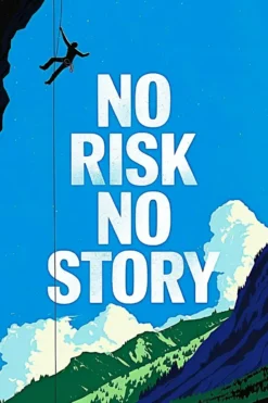 No Risk No Story Metal Poster wall art in Pakistan