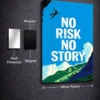 No Risk No Story Metal Poster wall art in Pakistan