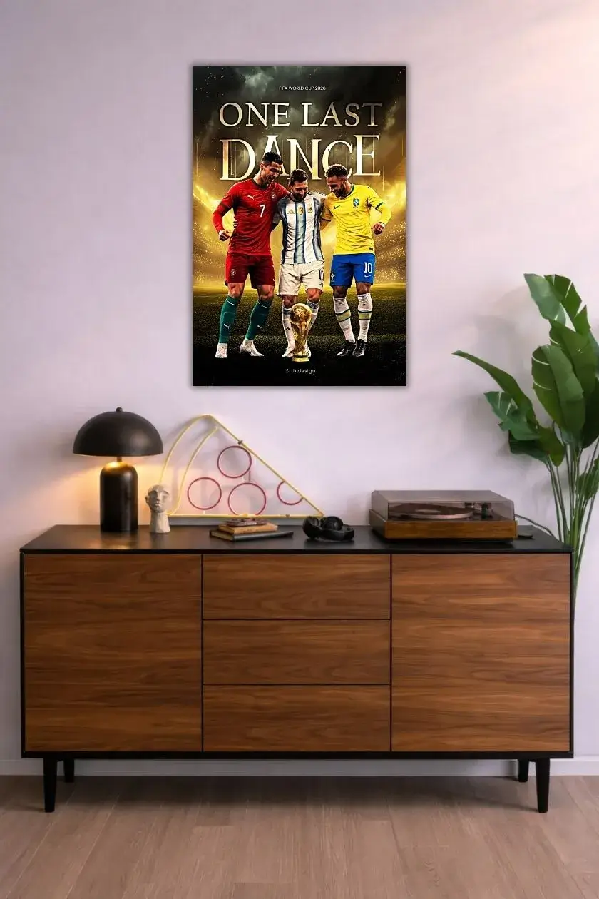 One Last Dance metal poster wall art in Pakistan