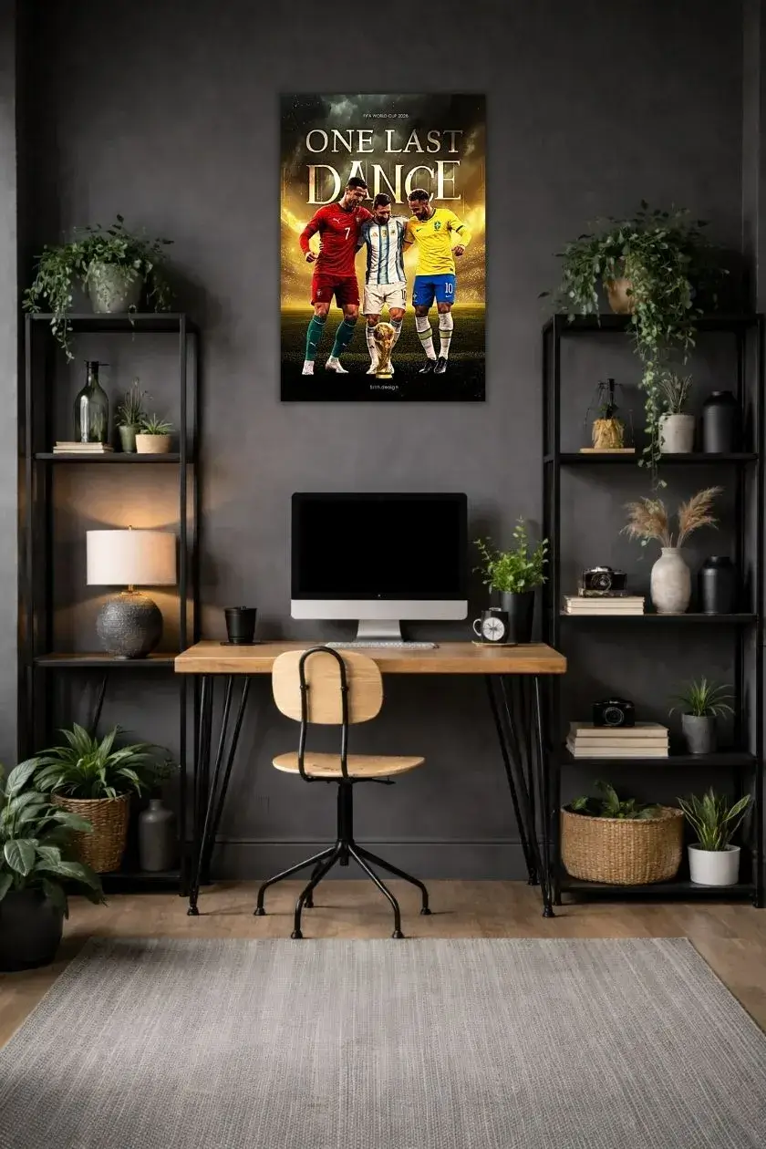 One Last Dance metal poster wall art in Pakistan